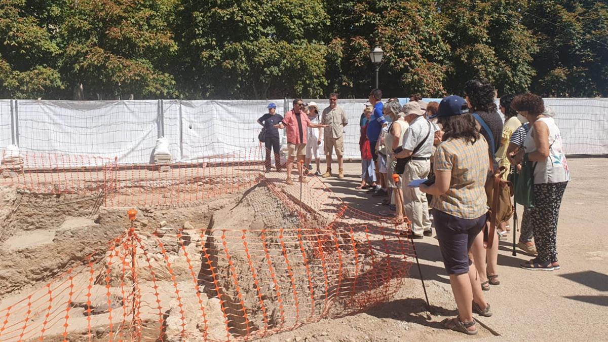 Ahora se procederá al tapiado provisional de los restos arqueológicos has que se acometan nuevas actuaciones