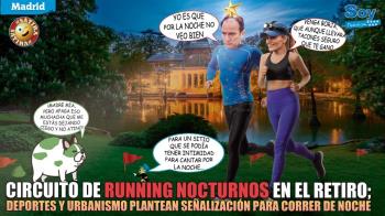 Cea y Carabante plantean hacer circuitos de running nocturnos en los parques de la ciudad