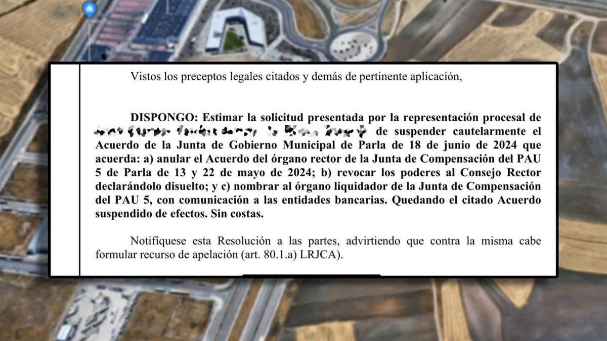 La Justicia intercede suspendiendo el acuerdo del gobierno local