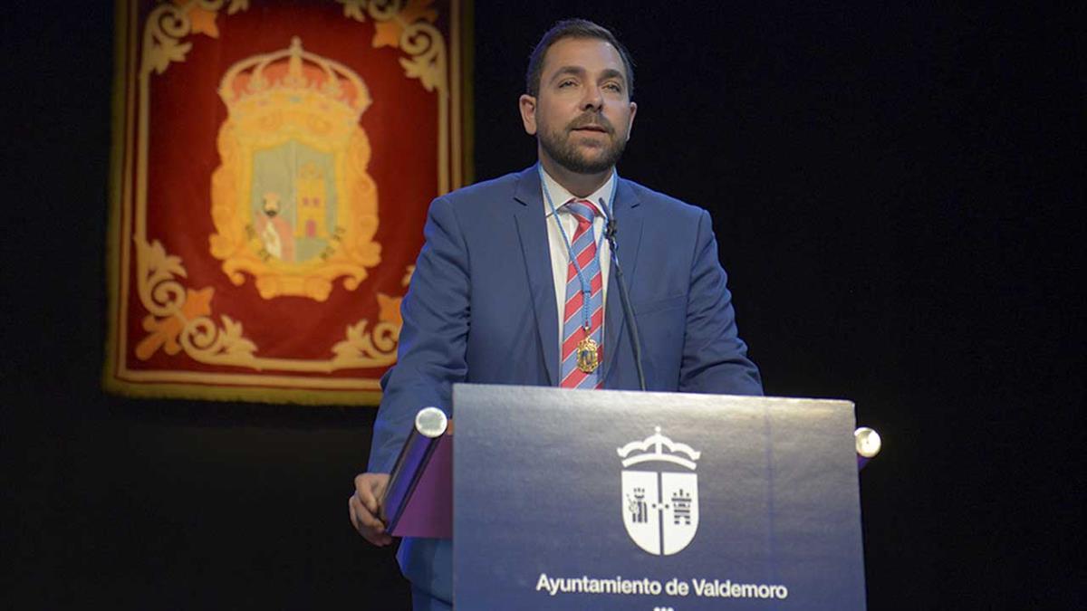 El edil en funciones ha querido recordar a las víctimas de la pandemia en su discurso