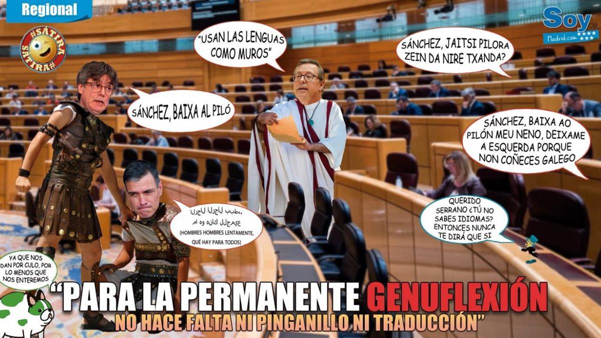 Alfonso Serrano se opone a la ampliación de uso de lenguas cooficiales en el Senado