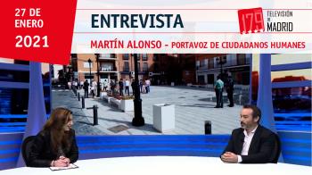 El portavoz de Ciudadanos en Humanes, Martín Alonso, valora su papel en la oposición y presenta las propuestas del grupo