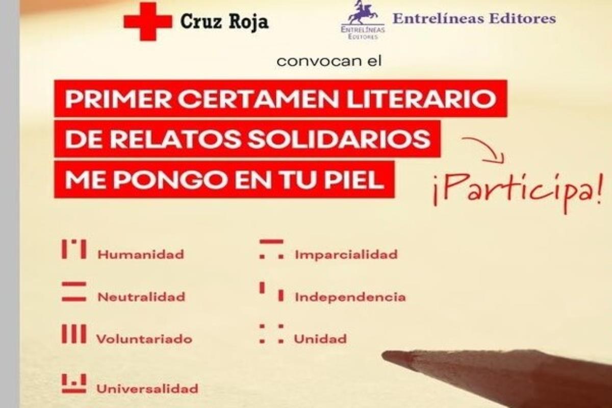 El presidente comarcal de Cruz Roja y el responsable de Entrelíneas Editores nos hablan sobre el I Premio Literario 'Me pongo en tu piel'