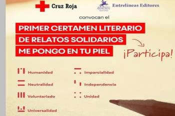El presidente comarcal de Cruz Roja y el responsable de Entrelíneas Editores nos hablan sobre el I Premio Literario 