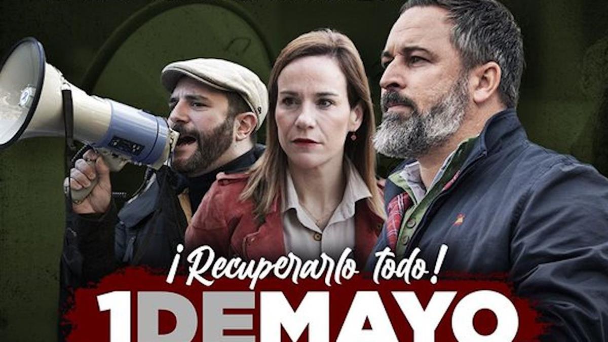 Bajo el lema "Recuperarlo todo" han convocado una concentración en la que está previsto que participe Santiago Abascal