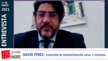 El ‘número 2’ de la Comunidad de Madrid, David Pérez, defiende la convocatoria de elecciones para evitar la moción de censura
