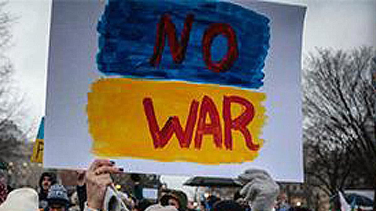 Concentración de apoyo al pueblo ucraniano hoy a las 19 horas en la plaza del Ayuntamiento 