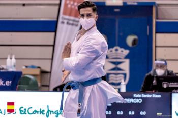 El sanfernandino fue plata en la segunda jornada de la Liga Iberdrola de Karate