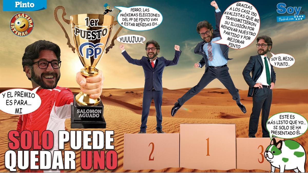 Salomón Aguado es el único candidato que se presenta para presidir el PP de Pinto