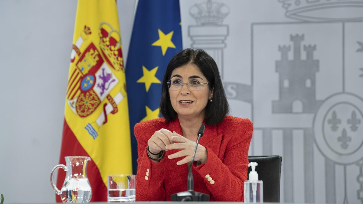 Así lo ha asegurado hoy Carolina Darias, ministra de Sanidad