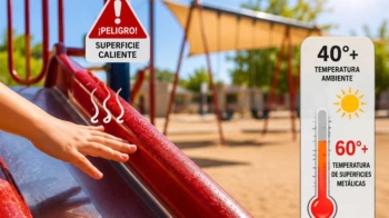 El PSOE presentó una moción en 2022 en la que se solicitaba instalar estructuras de sombra 