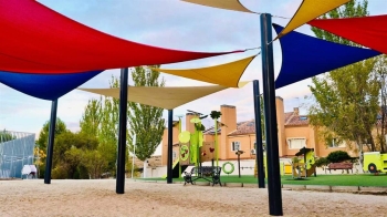 Se instalarán cubiertas textiles en una superficie de 200 m2