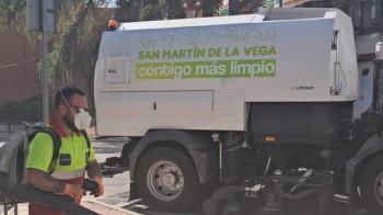 La localidad ha puesto en marcha un plan especial de limpieza y barrido de calles