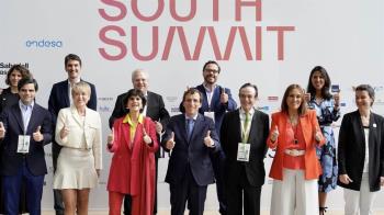 Almeida asistió a la inauguración del South Summit 2023