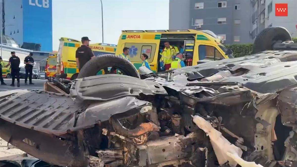 Ha ocurrido en la calle Grecia y hay 3 heridos de distinta gravedad