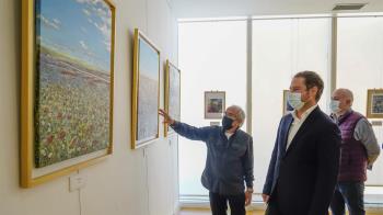 Una exposición de Pedro Villeta marcada por la creatividad emanada del confinamiento