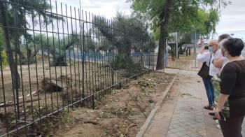 Este nuevo vallado permitirá una mejor visibilidad del interior del recinto 