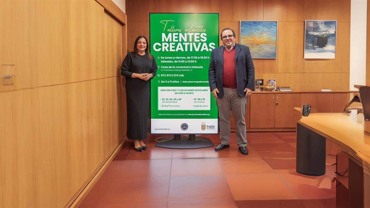 Bajo el título 'Mentes Creativas', constan de actividades manuales