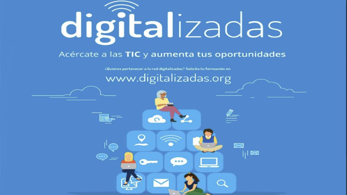 Se hacen en colaboración con Google España, Cibervoluntarios y Mujeres Fundación