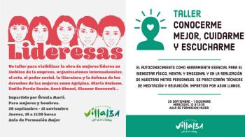 Talleres, charlas, coloquios, testimonios y lecturas para la igualdad real en el programa de Collada Villalba
