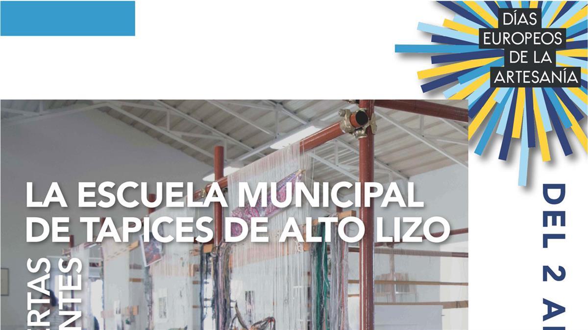 La Escuela Municipal de Tapices de Alto Lizo participa en los Días Europeos de la Artesanía con jornada de puertas abiertas