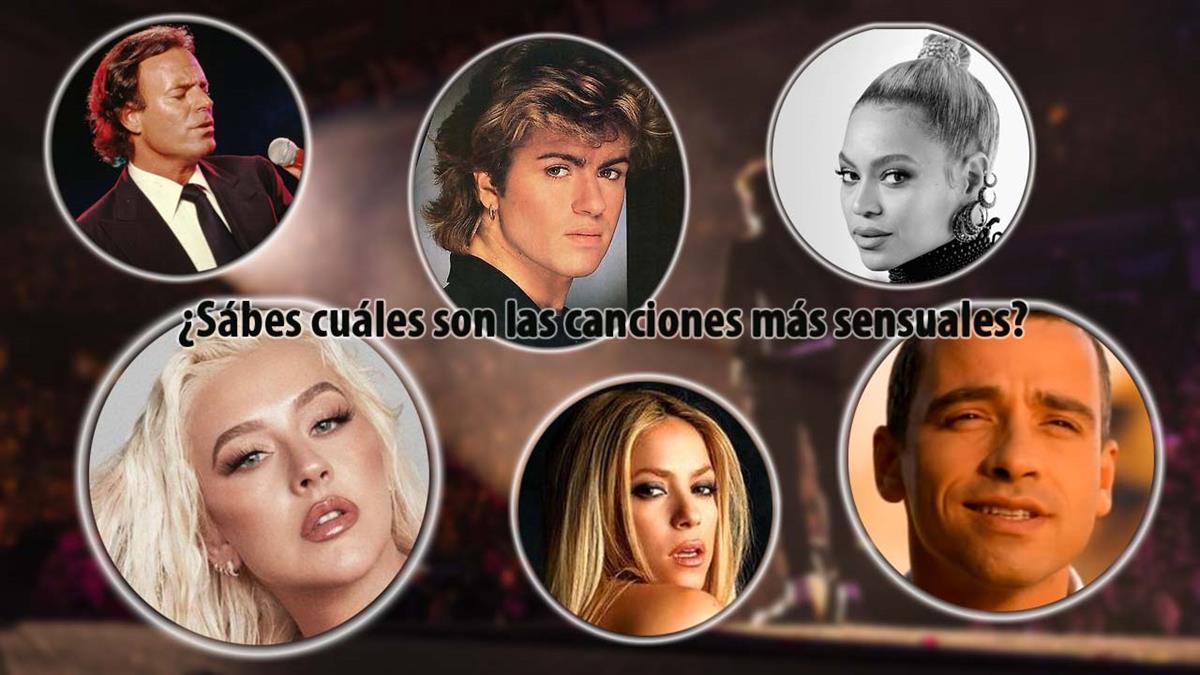 Estas son las 15 canciones y cantantes más sensuales