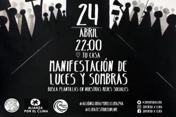 Solo necesitas una plantilla y una linterna para participar en la 