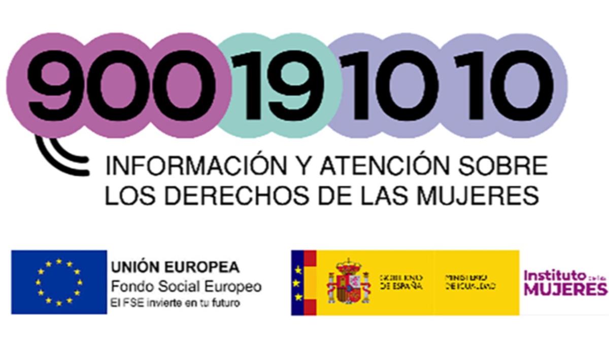 El número 900 19 10 10 está cofinanciado por el Fondo Social Europeo
