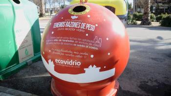 Ecovidrio ha hecho una colaboración con el Ayuntamiento para estas navidades