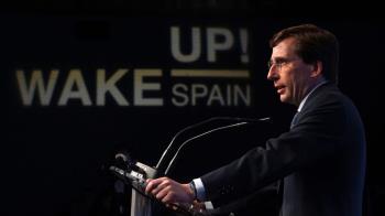 El alcalde de Madrid, ha participado en la apertura de la tercera jornada del foro económico "Wake Up, Spain!"
