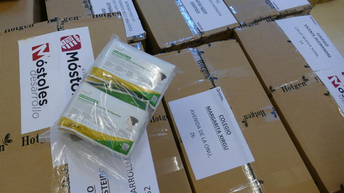 Los test de antígenos adquiridos se han repartido también al personal docente y no docente