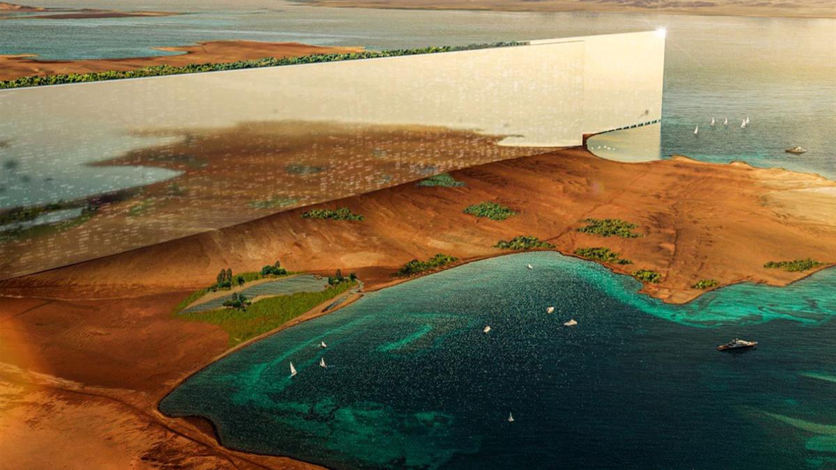 Creerás que hablamos de una película de ciencia ficción, pero se trata de la mayor construcción jamás imaginada