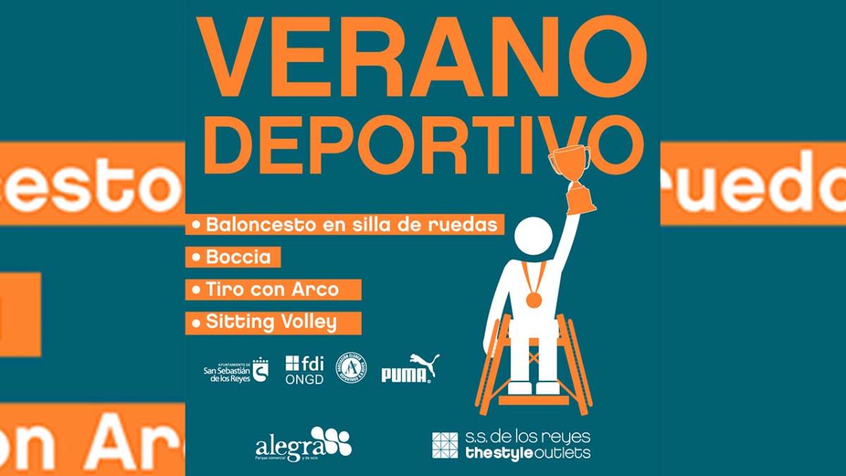 Este sábado 17 de julio, en colaboración con el Ayuntamiento de S.S. de los Reyes y la Fundación FDI, el centro realizará actividades deportivas inclusivas como baloncesto en silla de ruedas, boccia, tiro con arco y sitting volley

