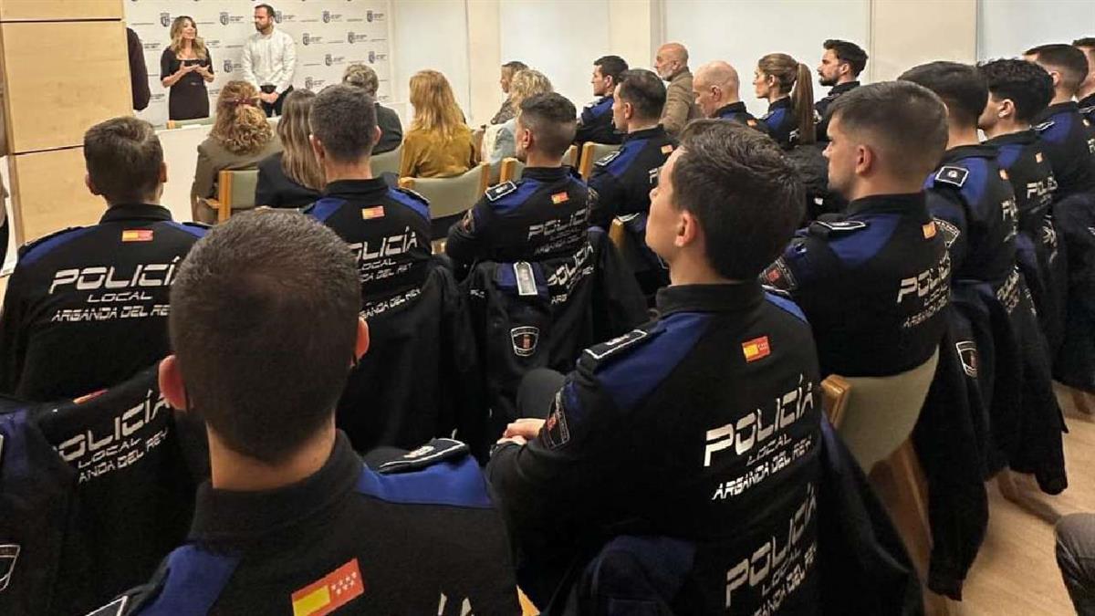 Se incrementa a 96 el número total de agentes en el cuerpo argandeño