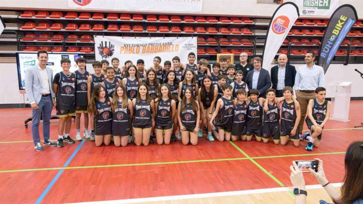La localidad acoge el Torneo Nacional de Baloncesto Preinfantil 