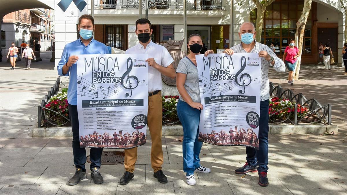 Los conciertos comenzarán a los 20:00 horas y se desarrollarán al aire libre