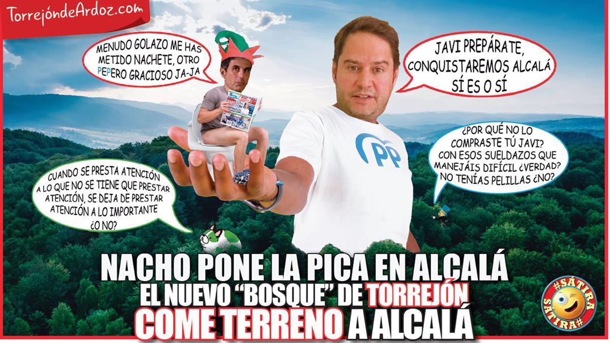 El nuevo "bosque" de Torrejón come terreno a Alcalá