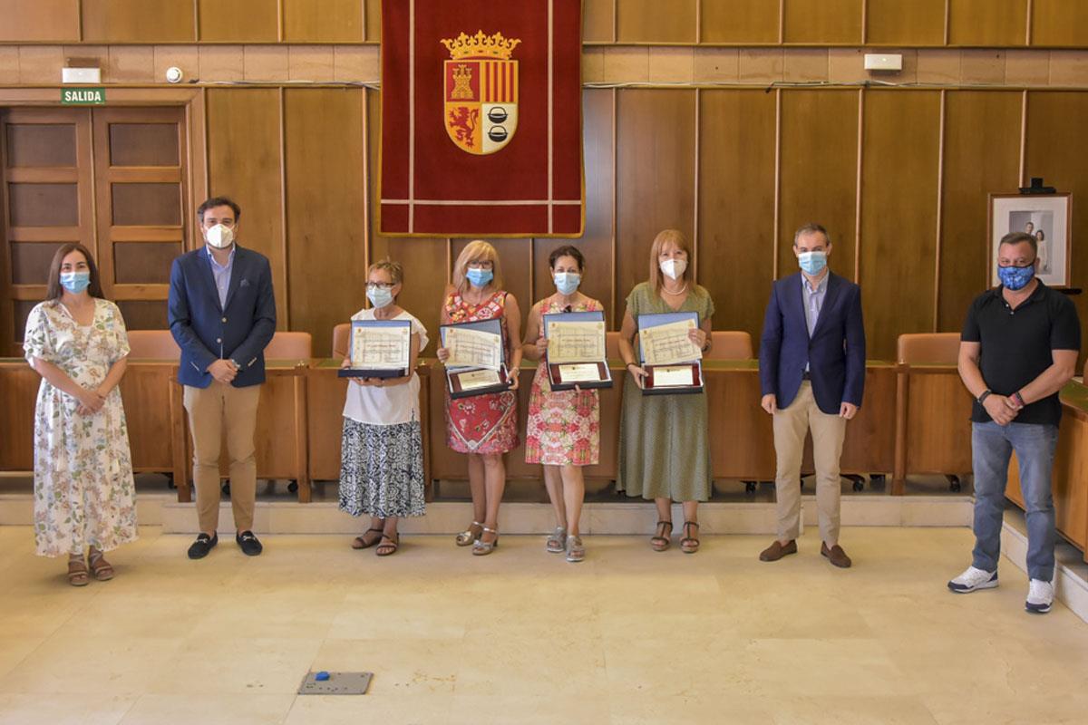 Cinco docentes del IES Valle Inclán y un docente del CEIP Juan Ramos Jimenéz se han jubilado en en el 15º aniversario de este evento