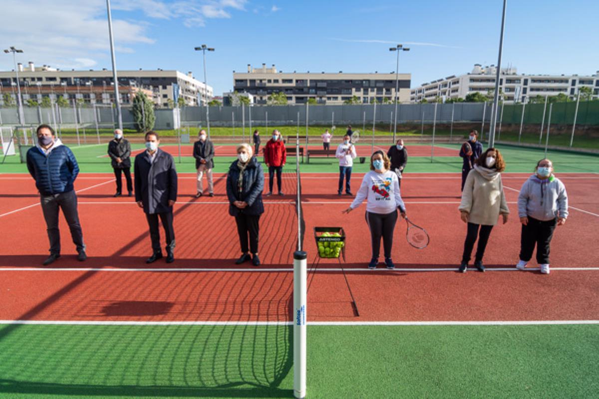 El consistorio ha renovado su convenio de colaboración con la Fundación del Tenis Madrileño