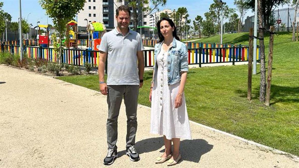El nuevo Parque Alcalá cuenta con 201 árboles 