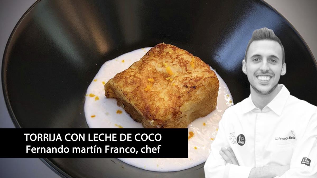 Fernando Martin Franco Reinventa el dulce de la Semana Santa