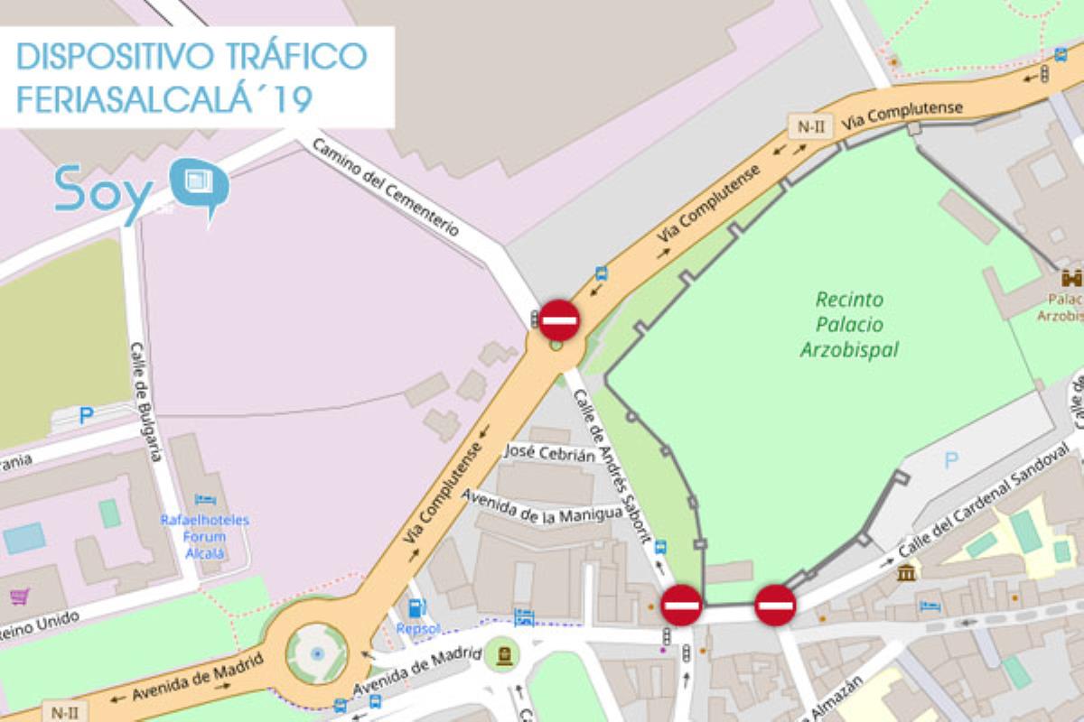 Consulta los planos de las diferentes restricciones de tráfico