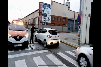 El reparto se ha efectuado esta mañana en las diferentes entradas al polígono