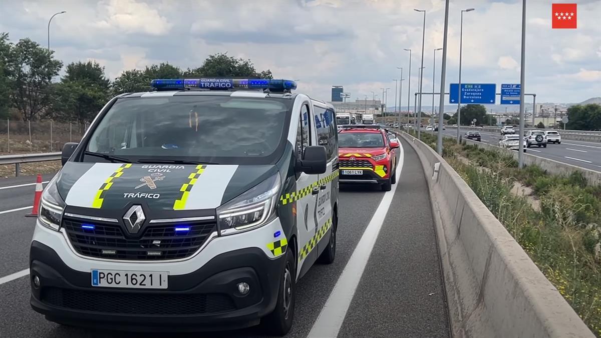 El suceso ha tenido lugar a la entrada de Alcalá, en la salida 27