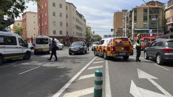 La Policía Municipal ha cortado el tráfico en Paseo de Extremadura, Madrid