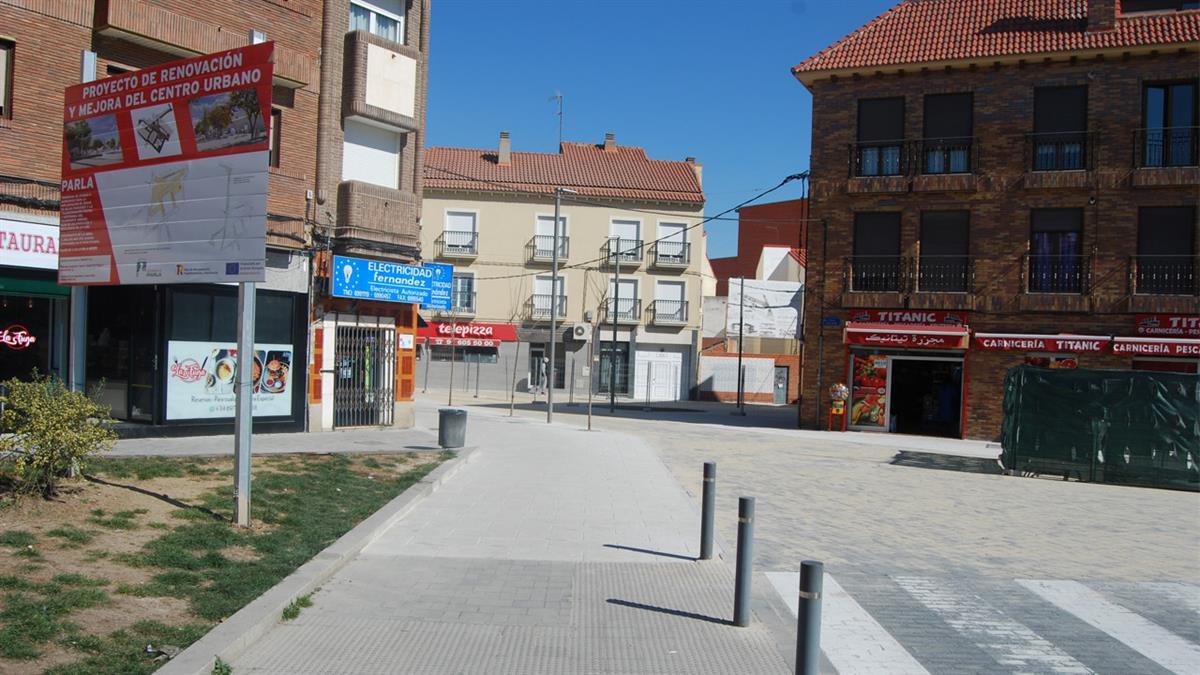 Estas labores forman parte del proyecto de regeneración del centro y el entorno de la Plaza de la Guardia Civil 