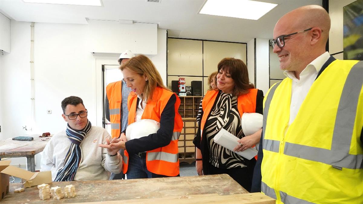 El Centro Ocupacional Municipal Carlos Castilla del Pino de Alcorcón, en plena transformación integral gracias a los fondos europeos