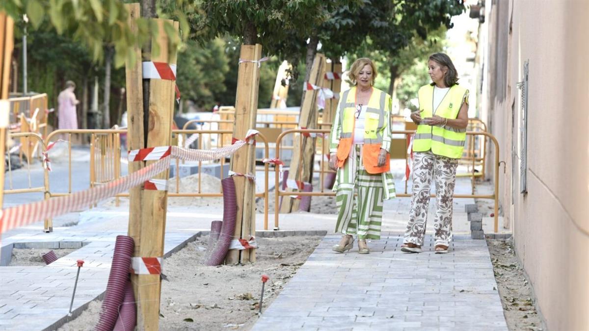 Con la creación de más arbolado, accesos peatonales y zonas estanciales
