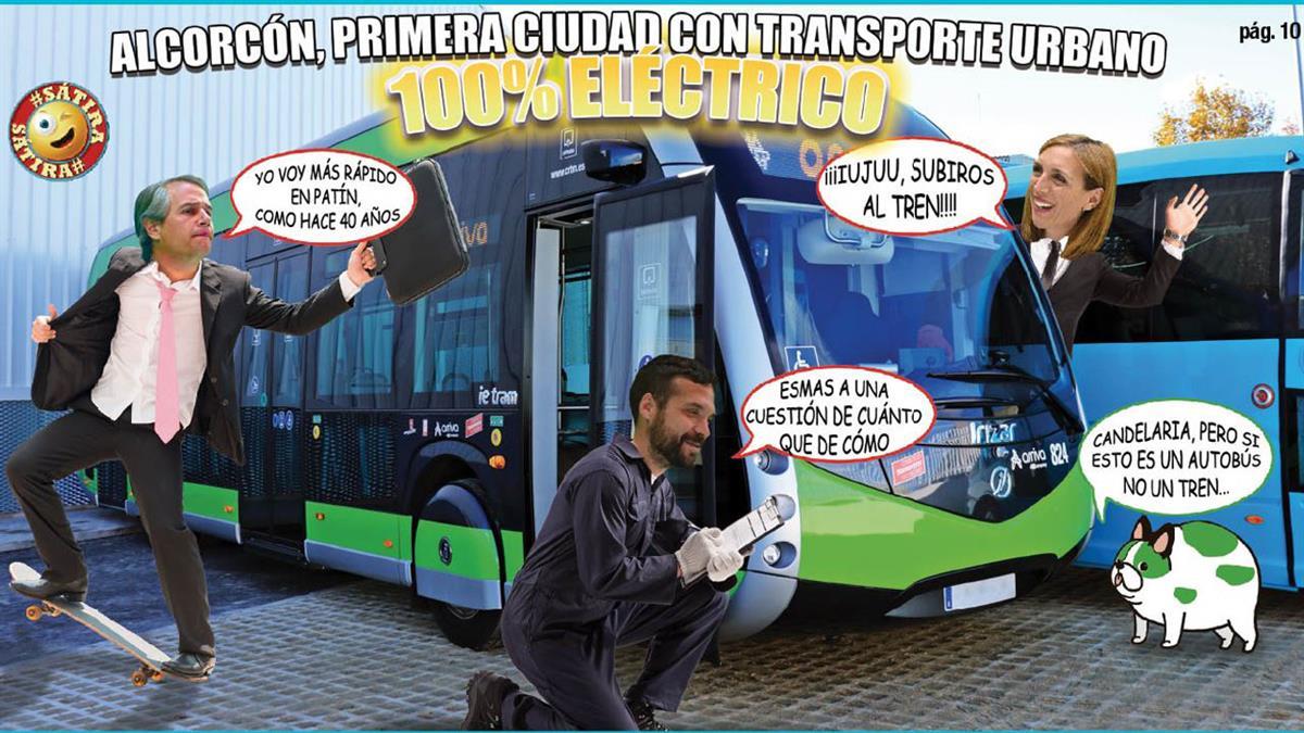 La flota cuenta ya con 15 autobuses cero emisiones y cero ruidos