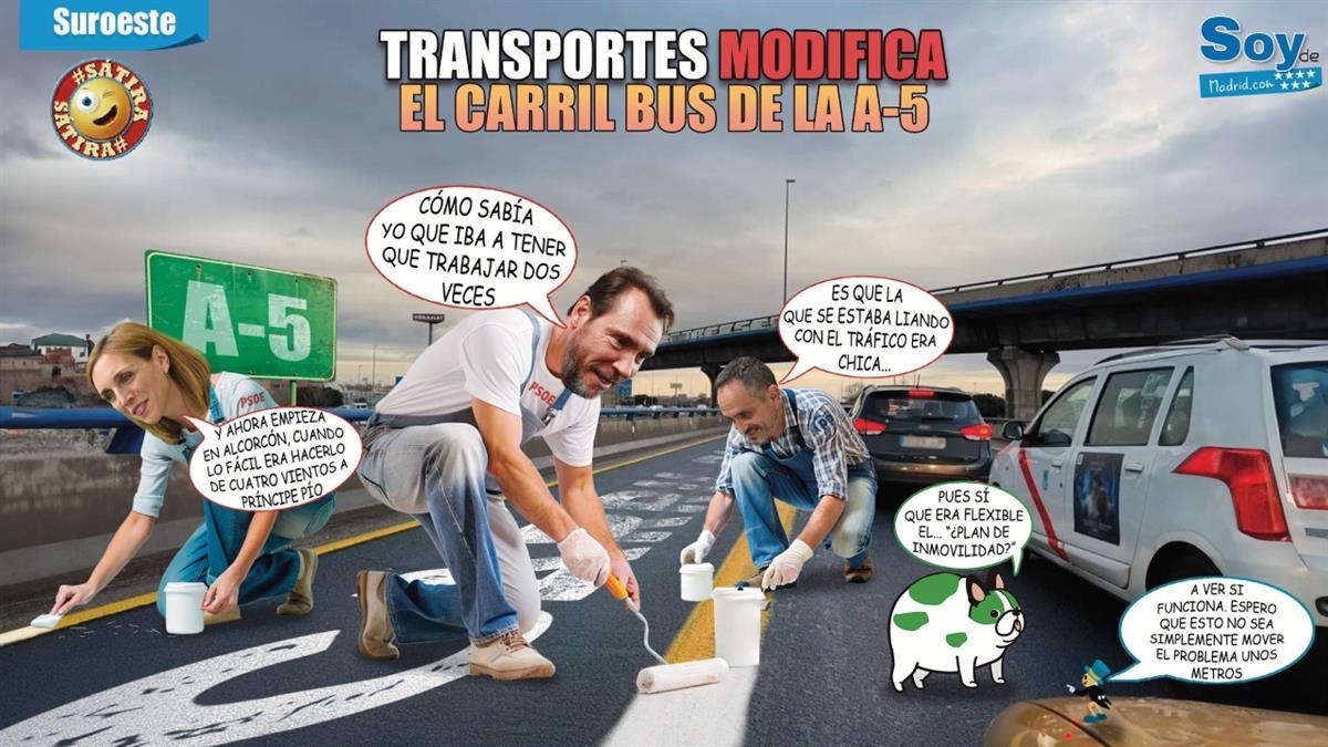 Transportes ha modificado su trazado, que ha sido motivo de polémica